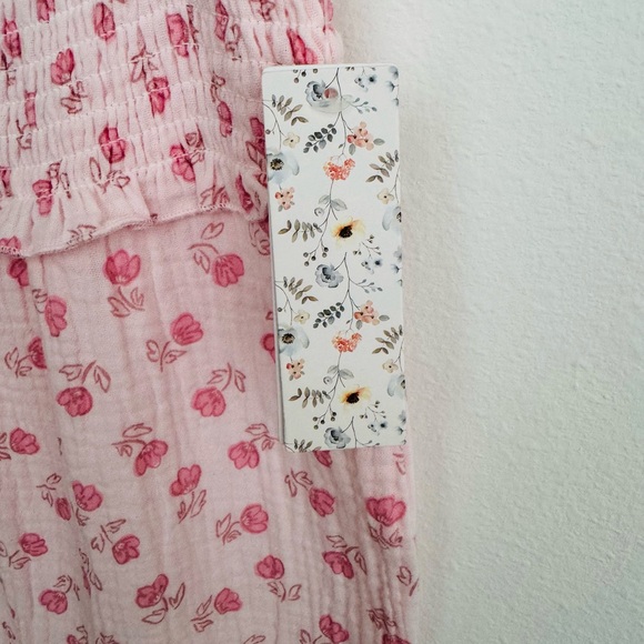 Emily & Oliver Baby Girls Floral Coverall & Headband Set Size NWT - Picture 7 of 13